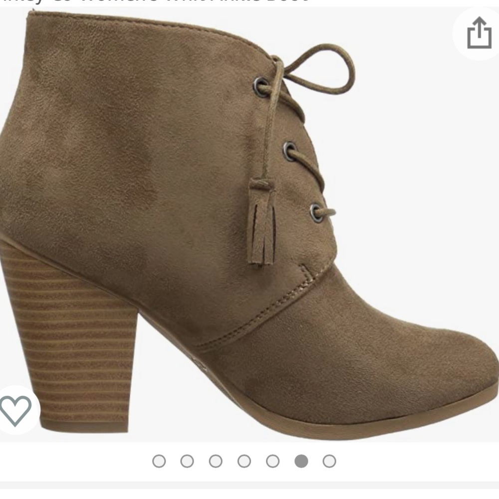 Brinley Co. Lace Up Ankle Bootie - Picture 4 of 15